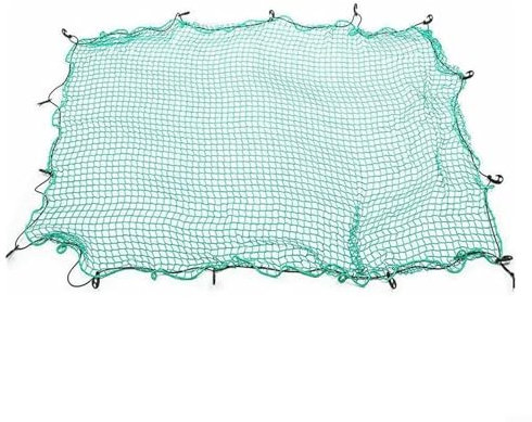 ZYNCUE Rete protettiva in rete resistente con ganci per camion, rimorchio, SUV, furgone, bagagliaio, stoccaggio di sicurezza (2 × 3 m)