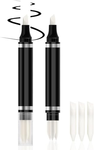 Boobeen Makeup Entferner Stift - Präzisionskorrektor für Eyeliner, Augenbrauen, Mascara und Lippenstiftabdeckung, reisefreundliche sanfte Formel