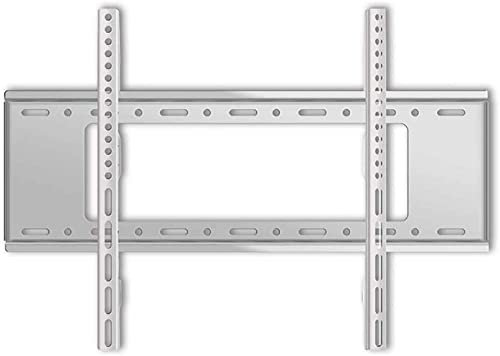 Soporte de pared plateado para televisores planos, LED, LCD y plasma de 26 a 55 pulgadas, soporte resistente para una fácil instalación y una experiencia de visualización óptima