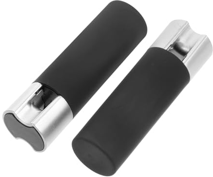 LABRIMP Pesas de Cortina Negras de Hierro y Plástico para Tiradores de Cortinas Cuerda Ponderada, Accesorio 2piezas para Estores Enrollables y Persianas Verticales