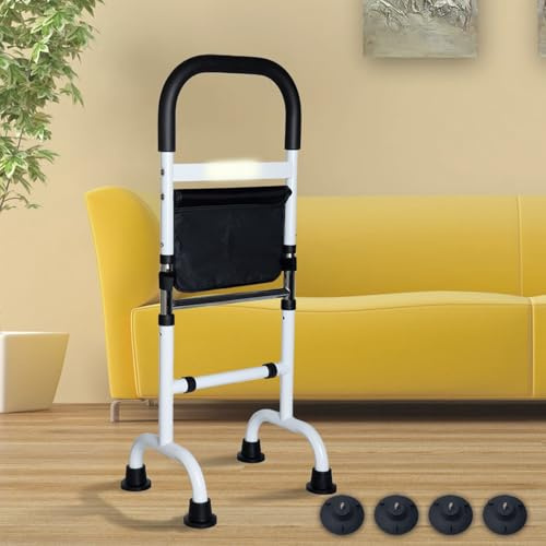 Adjustable Stand Assist Aid for Elderly, Couch Stand Assist with Night Light and Two Sets of Bases, Mobility Aids for Elderly Adults and Others Who Need Extra Help, Can Withstand 300 Pounds