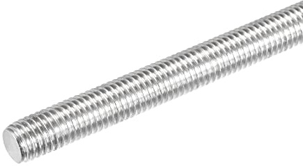 QUARKZMAN 1 Stück Gewindestange M12 x 500mm Gewindestab Messing Gewindestifte Metrische Vollgewindestange Gewindebolzen für Möbel Maschinen Schraubverbindungen