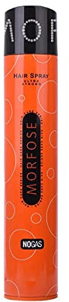 Morfose Spray Coiffant Ultra Strong Sans Gaz 400ml – Fixation ultra forte – Anti-humidité, non collant – Pour tous types de cheveux