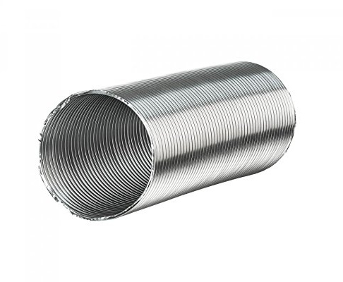 Lüftungsschlauch aus Aluminium mit Stahldraht Flexschlauch Flexrohr ORIGINAL Vents ALUVENT 2,5 m Ø 125 mm