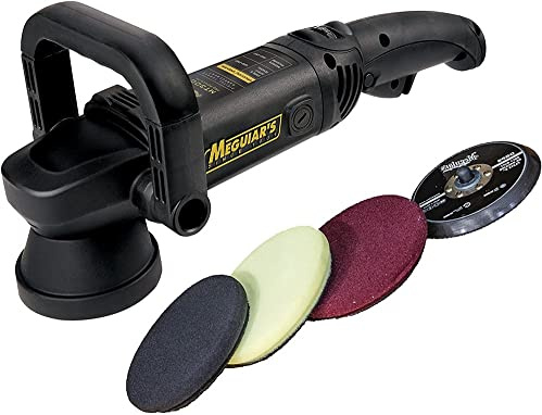 Meguiar's MT310PADKIT Exzenter Poliermaschine inkl. Polierpads, Set