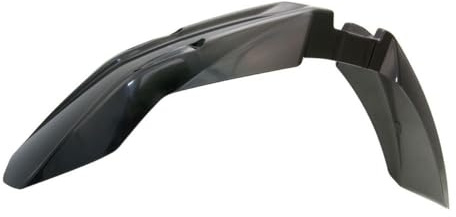 OEM Kotflügel vorn schwarz, 50cc Moped, kompatibel mit APRILIA RX, SX SM | Kotflügelschutzblech vorne als schwarzes Originalteil; OEM Herstellernummer 2B000015000W0N, Fahrzeugtyp 50cc Schaltmoped
