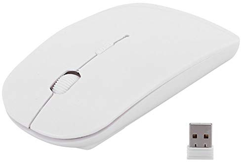 Ratón Bluetooth, Ratón, Ratón Inalámbrico, 1600DPI Ergonómico Diseñado 2.4G para Computadora de Escritorio