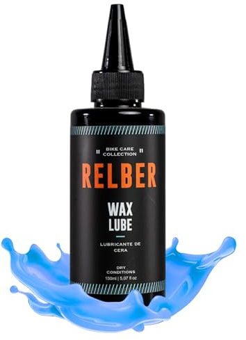 Relber - WAX Lube | Trockenschmiermittel | Perfekt Für Kurztrips Bei Trockenem Wetter | Kettenwachs Für Fahrradkette | Nicht Für Lange Strecken Empfohlen | Flüssigwachs Fahrradkette | Chain Wax