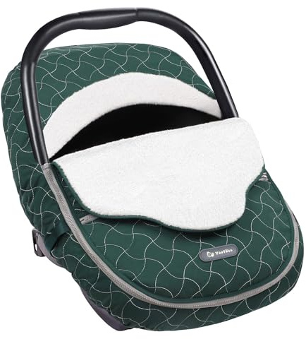 Yoofoss Baby Stroller Bunting Bags Winter Carseat Canopies Cover to Protect Baby from Cold Wind, Super Warm Plush Fleece Baby Carrier Cover for Infant Boys Girls
