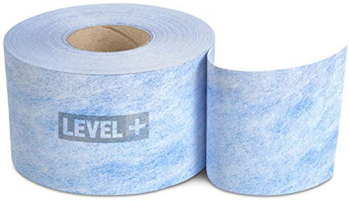 LEVEL PLUS Dichtband 20m Wasserdicht TPE Elastomer 3D Vlies Flüssigfolie | Dusche Bad Terrasse L+ B04