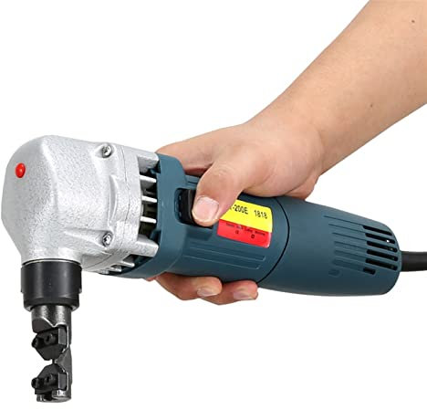 Cisailles à laine 380W 1.8mm métal Machine de découpe grignoteuse en métal électrique grignoteuse en tôle grignoteuse à grande vitesse Rotor en acier inoxydable en aluminium en plastique