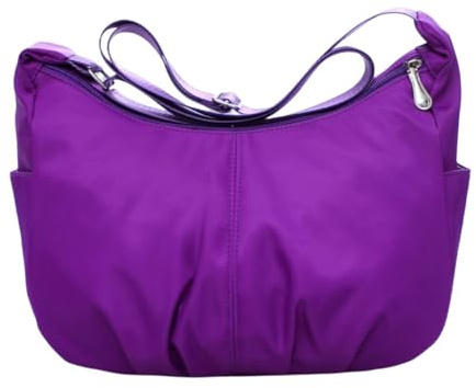 Ailan Borsa a Tracolla da Donna Fashion Party Crossbody Tote School Shopping Picnic Viaggi Cosmetici Borsa a Tracolla Donna, Viola