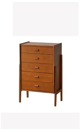 WAOCEO Kommode Schrank Kommode mit 5 Schubladen for Schlafzimmer, Holzaufbewahrung, Organizer, Kommode, Kinderzimmerkommode, for Wohnzimmer, Flur, Schlafzimmer, Kinderzimmer Beistellschrank