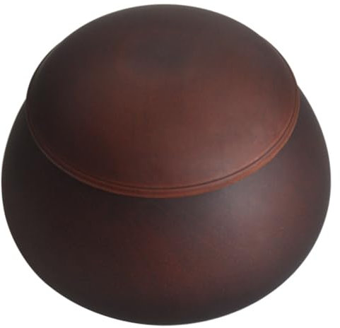 Gogogmee Holz Schachfigurentopf Mit Deckel Go-schachsteinhalter Wende-go-spielfigurenschale Für Aufbewahrung Und Organisation Robust Und Bruchfest