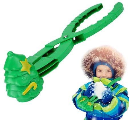 Zubehors Schneeformen, Schneeballmacher,Outdoor-Schneeballspielzeug | Weihnachtsbaum-Schneeball-Clips, Winter-Schneekampfspiele für, Sandformen für Kinder