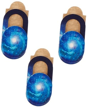 WATIIFUFU Webcam Blau Sichtschutz 3 aus Kunststoff Stück-Pack ABS Leicht Sicher Praktische Kameraabdeckung und Handy und Tablette für Privatsphäre