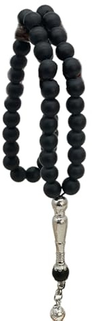Yjcnelcr Pulsera de cuentas de oración para mujer, pulsera de rosario Tasbih con 45 cuentas para conexión espiritual, regalo para mujeres y niñas