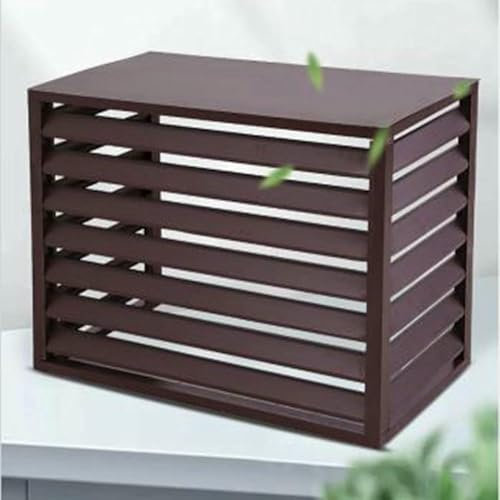 HOTAPEPU Couverture De Protection en Aluminium pour La Grille De Climatisation pour Les Unités Extérieures, Écran Caché pour La Climatisation, Support De Fleurs Antioxydant ~ /