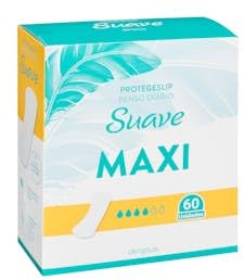 Protegeslip maxi Suave Caja 60 ud.