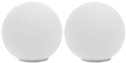 DECHOUS Glass Globe Lamp Shade Replacement Frosted G9 Globe Lamp Shade Dome Cover 60mm Fitter for G9 Bulb Replacement Pendant Wall Sconce Chandelier Vanity Light
