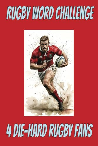 Rugby Word Challenge: An Easy-to-Read Word Puzzle Book Featuring Rugby Clubs, Players, Terms & Slang – 50+ Fun Puzzles to Make You an Armchair Legend!