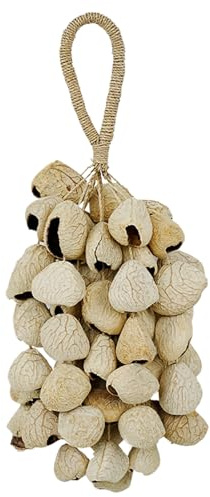Afrikanischer Shaker aus natürlichem Material – Relax Rattles Manuelle Klanginstrumente beruhigende Arbeit Vibrationen Stressabbau | Für Yoga Meditation Frauen Männer Zimmer