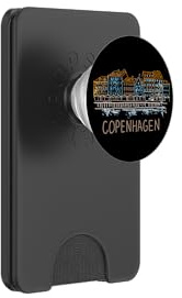 Copenhagen Denmark Travel Souvenir City Landmark Gift PopSockets PopWallet for MagSafe