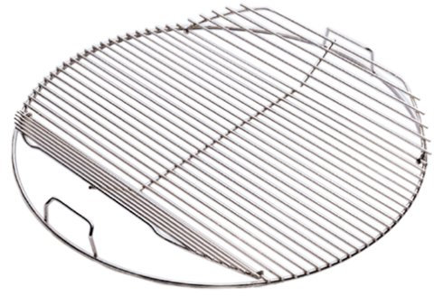 Weber 70615 Hinged Cooking Grate, Replacement Grate for Weber's One-Touch, Master-Touch, Bar-B-Kettle and Performer grills