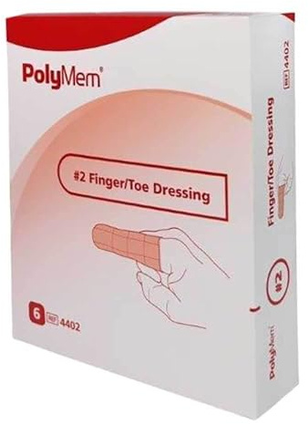 POLYMEM Finger Wundschnellverband Gr.2 6 St