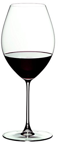 Riedel Veritas du cristal au plomb Vieux Monde Syrah Verre à vin, Lot de 6