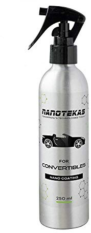 Nanotekas Convertible Roof Nano Coating | Vinyl Waterproof Cabrio Soft Top Protector Keep Dry 250ml