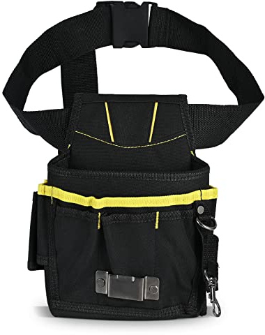 Ehdis Werkzeugtasche mit Gürtel Werkzeughalter Werkzeug-Tasche Mini Werkzeug Tasche aus Leinwand Multi-Purpose Werkzeughalter Organizer Werkzeug Organizer