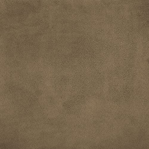 Luxus Faux Veloursleder Wildleder; Stoff Material 225 g – Tan