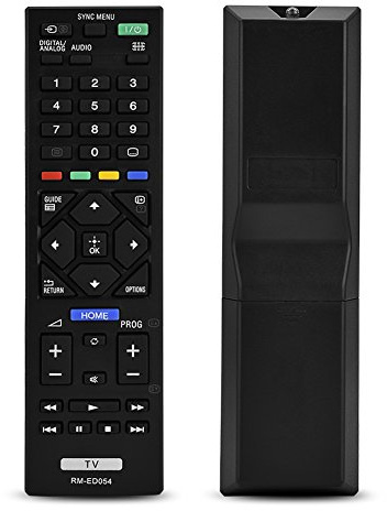 Zerone Universal Fernbedienung für Smart TV RM-ED054, 4K TV Fernbedienung mit 8m Reichweite und einfacher Bedienung