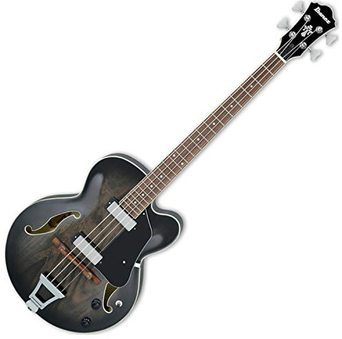 Ibanez Artcore AFB200 Hollowbody Bass - Transparent Black Sunburst