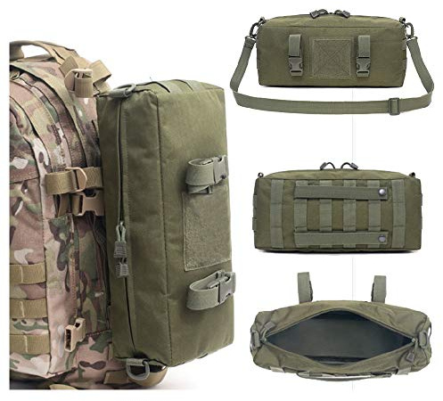 ACEXIER Outdoor Klettertaschen Wasserdichtes militärisches taktisches Zubehör Umhängetasche 600D Nylon Molle Camping Pack Wandertasche
