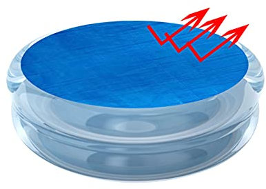 DAMX swimming pool cover round rectangular 8ft 10ft solar square round pool cover protector round swimming pool protector floor protection for swimming pools cloth round pool cover (15ft)