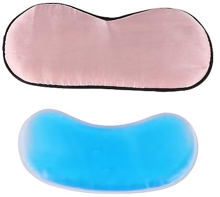 DOITOOL Schlafmaske Aus Seide Verstellbare Augenmaske Für Lichtblockierung Für Reisen Meditation Und Erholsamen Schlaf Eleganter -farbe