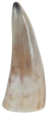 HOLIDYOYO Cuerno De Buey Natural Para Beber | Copa Vikinga Antiguo De 13-15 Cm | DecoracióN ÚNica Para Hogar Y Bar | Regalo Original Para Amantes De La Cultura Vikinga