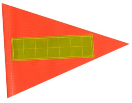 rockible Drapeau de vélo, Drapeau d'avertissement, Fanion de vélo, Drapeau d'avertissement pour randonnée, Camping, Tente en Plein air, équitation