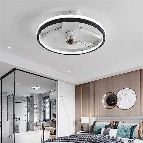 Lampadari , Ventilatore da soffitto di design silenzioso con luce LED Lampada da soffitto dimmerabile Ventilatore da soffitto a 6 velocità con telecomando for cucina Soggiorno Camera da letto Ufficio