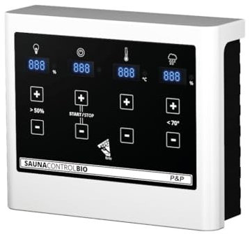 Karibu Steuergerät Easy Bio Plug & Play schwarz, B x T x H: 32,5 x 24 x 13 cm, für Saunaöfen