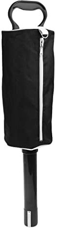 Qianly Deluxe Shag Bag Golfball Sammler – Bälle Aufheben Ohne Sich zu Bücken, Schwarz