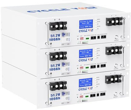 LiFePO4 48V 300Ah Batterie, 15kWh LiFePO4 Speicherbatterie, großes Display, RS485 und CAN Anschluss, 300A BMS, Photovoltaikspeicherung, netzunabhängig, Solarwechselrichter