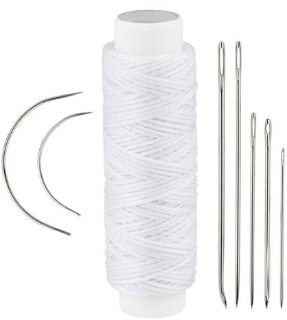 Juego de 10 agujas de coser de piel curvadas para tapicería