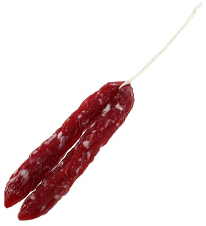 HEMOTON Modèle De Saucisse Artificielle Réaliste Style Cantonais Décoration De Table Et Centre De Fête Accessoire pour Vitrine Et Cuisine Facile à Nettoyer