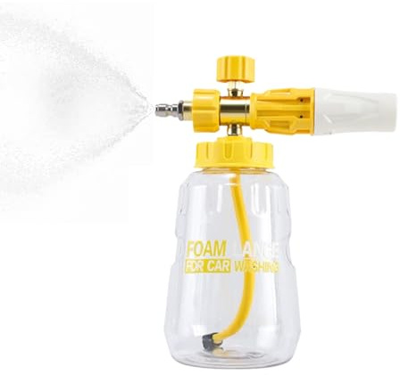 Pulvérisateur de Mousse Voiture,Pulvérisateur À Pompe Manuel Portable 1L | Bidon Haute Pression pour Arrosage Jardin, Lavage Voiture Et Soins Animaux