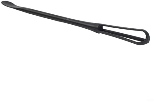 Filteilect Mini cuchara batidora para batidor de huevos, espátula mezcladora de una sola cabeza, herramienta de cocina antideslizante, fácil de limpiar, diseño compacto para uso doméstico, 22 cm