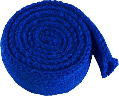 Meyco Strickschlauch, 22 Nadeln/Ø 3,0 cm, 80 cm Mittelblau