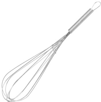 Zenker 42871 Schneebesen mit Hängeschlaufe 25x6cm aus Edelstahl, Silber, 25 x 6 x 5 cm